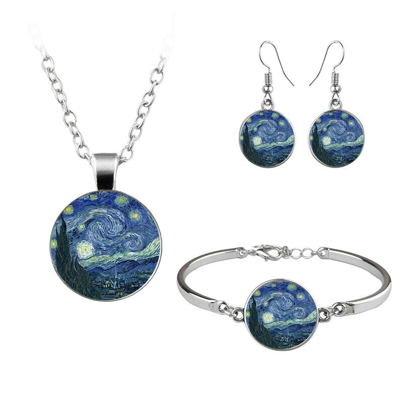 Van Gogh  Jewelry ( Earrings Necklace Bracelets)