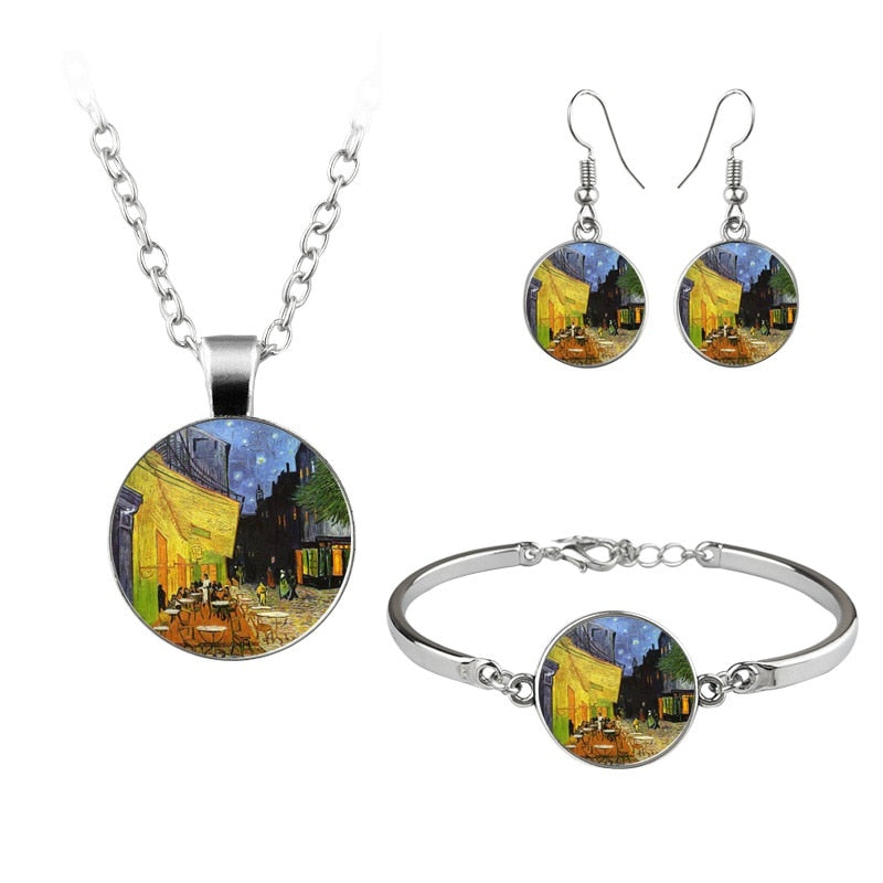 Van Gogh  Jewelry ( Earrings Necklace Bracelets)