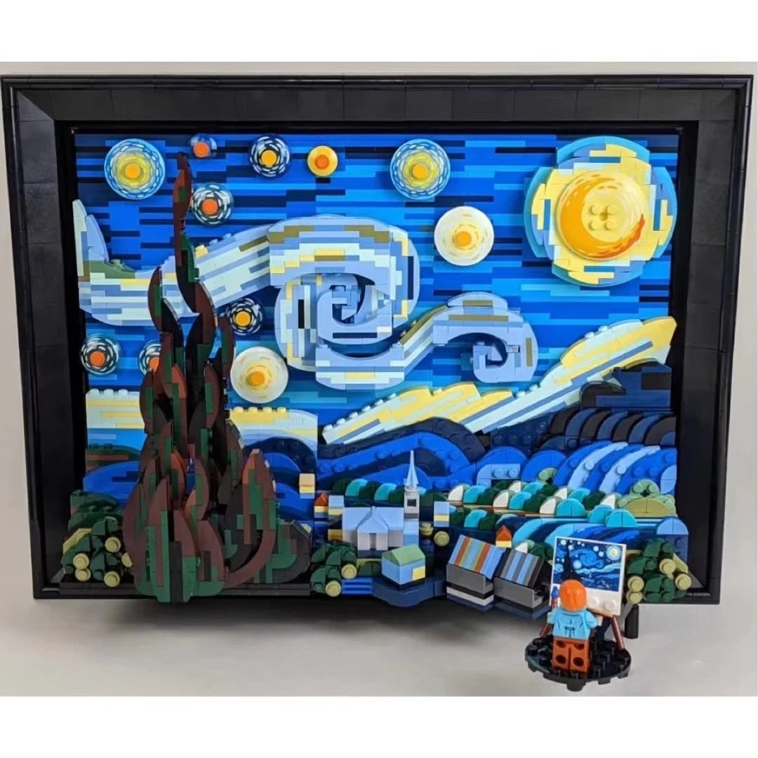 THE STARRY NIGHT LEGO