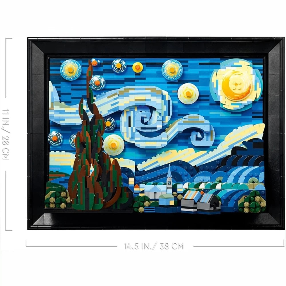 THE STARRY NIGHT LEGO