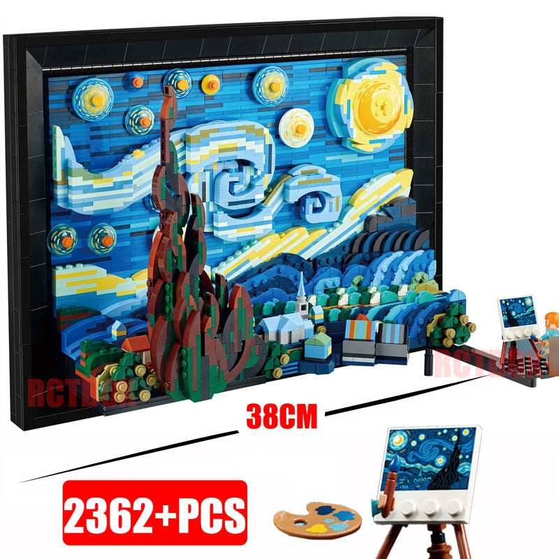 THE STARRY NIGHT LEGO