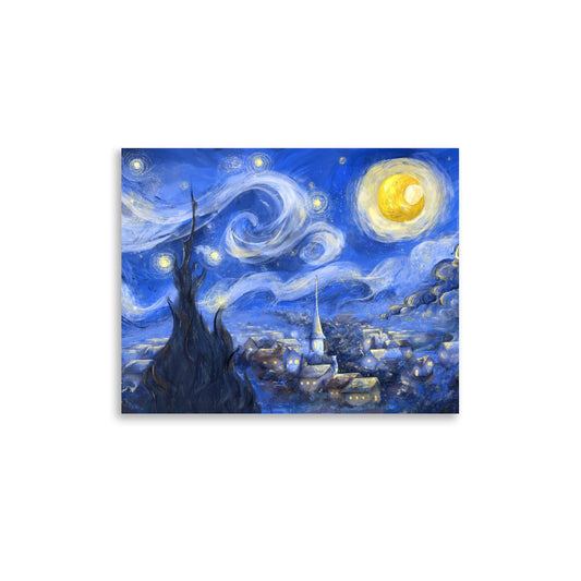 Starry night Poster