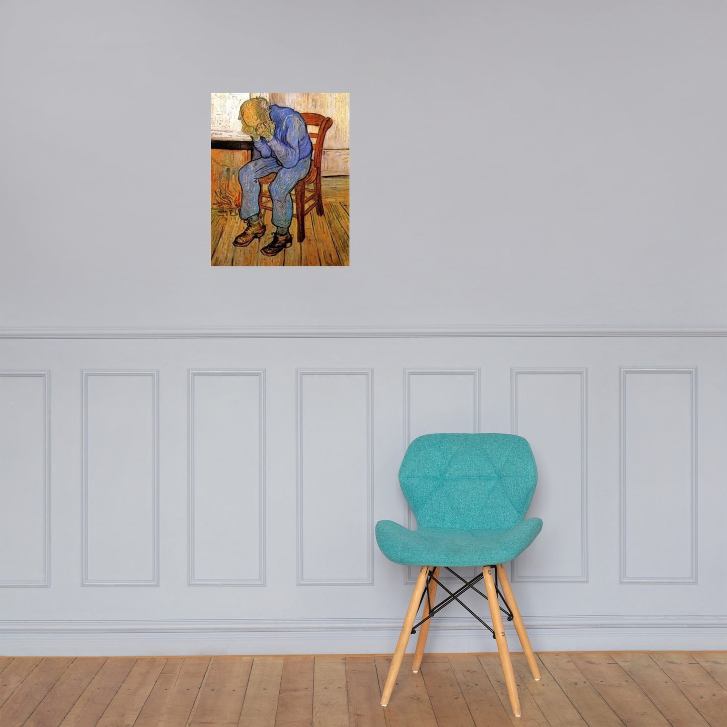 At Eternity's Gate Painting by Vincent van Gogh Poster