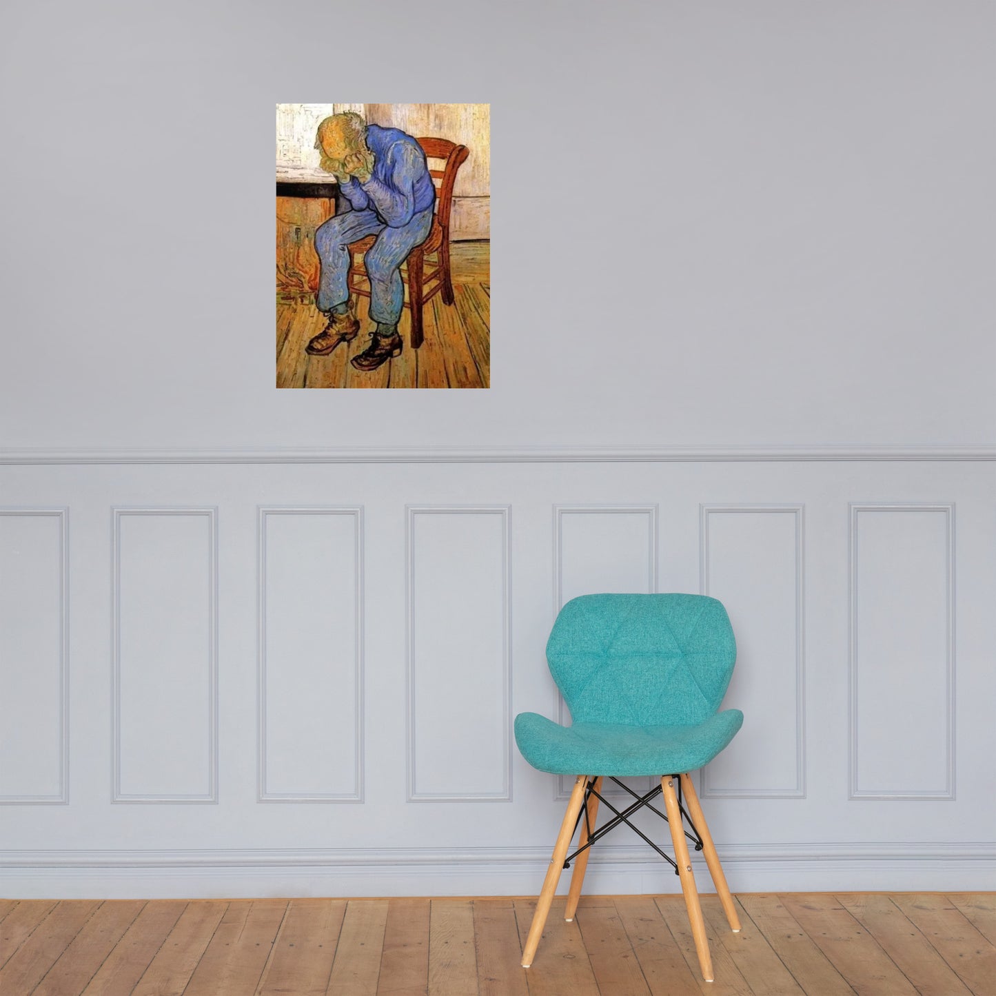 At Eternity's Gate Painting by Vincent van Gogh Poster