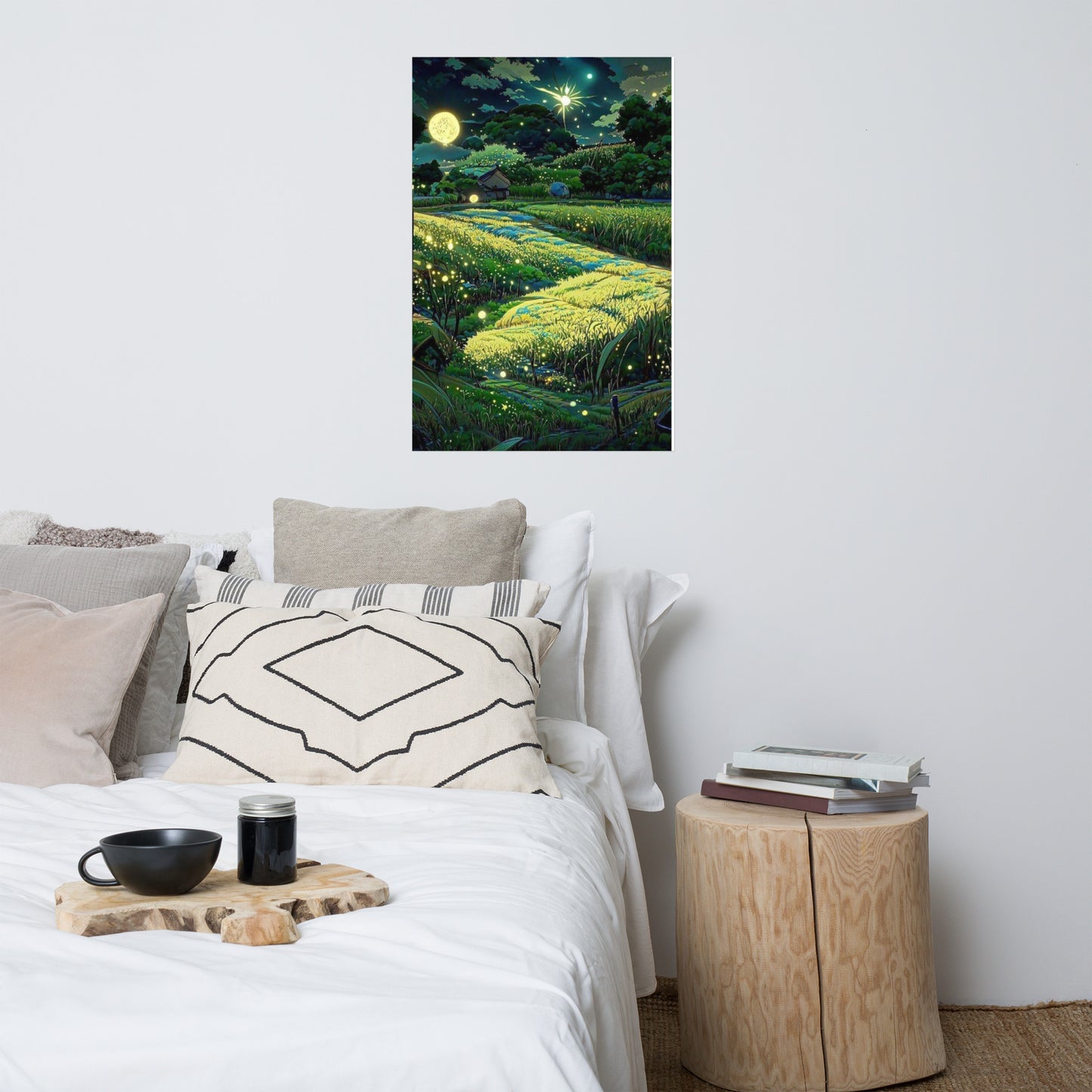 Van gogh world by ai Poster