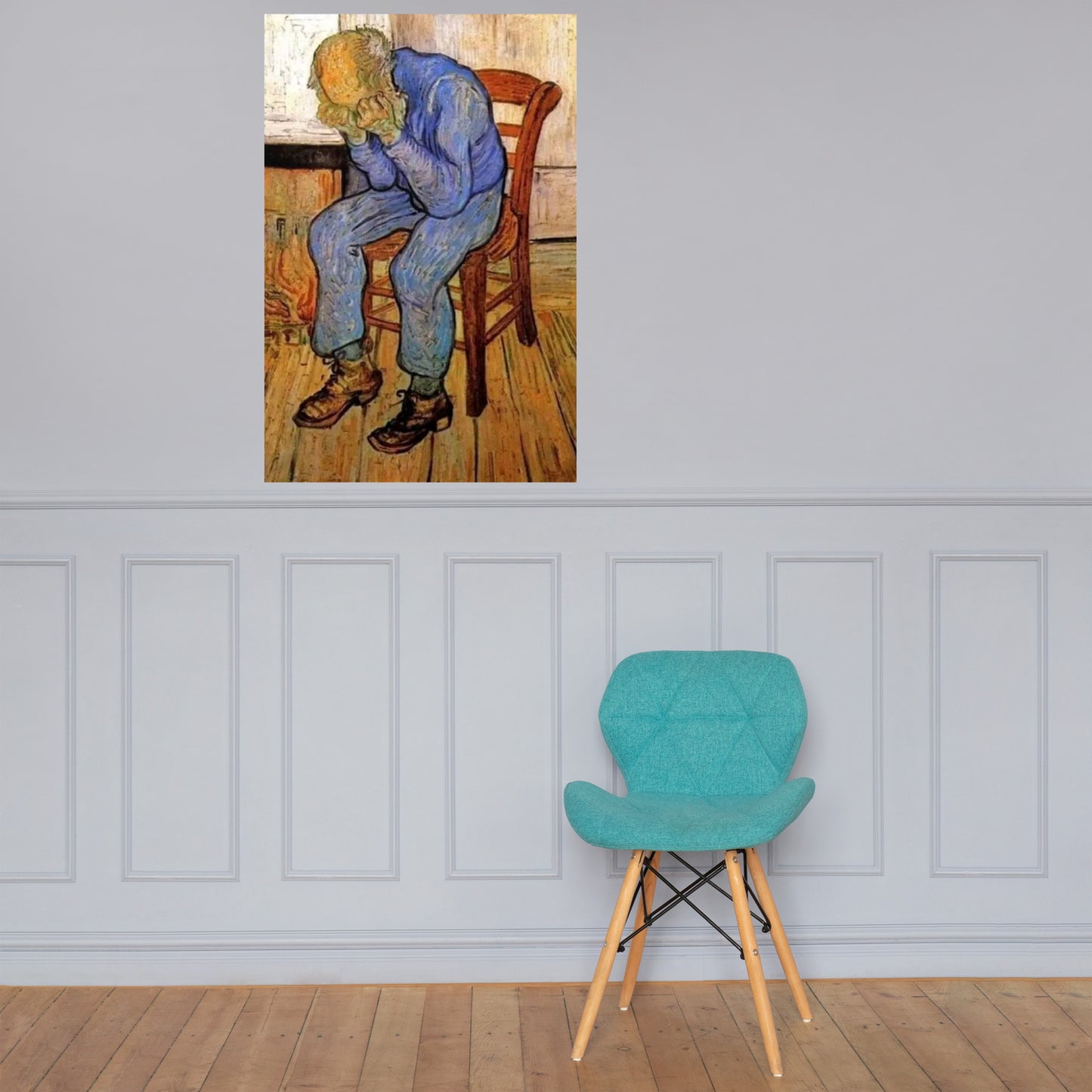 At Eternity's Gate Painting by Vincent van Gogh Poster